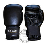 Pro Leather Boxing Gloves - Blue