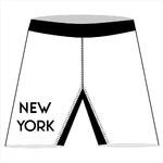 Custom New York Print workout Shorts 