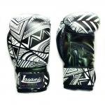 Abstract Custom Printed Boxing Gloves 