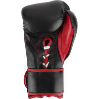 Black Leather Boxing Gloves - Leather