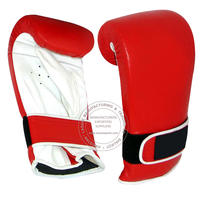BOXING PUNCH BAG GLOVES - RED