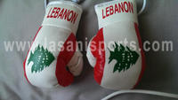 Lebanon Flag Mini Boxing gloves 